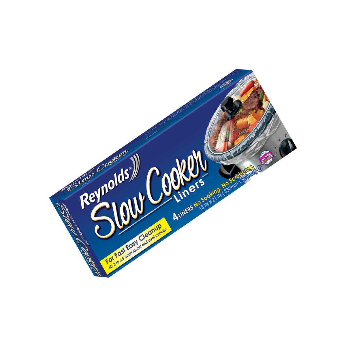 Picture of Reynolds 6135883 3-6.5 qt Slow Cooker Liners  13 x 21 in.