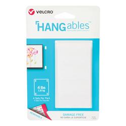 Cloth Hook And Eye 5738331 0.75 X 1.75 In. Hangables Removable Wall Fastener - White