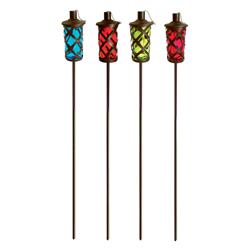 Infinity 8519019 Iron Assorted Outdoor Torch - Pack Of 12
