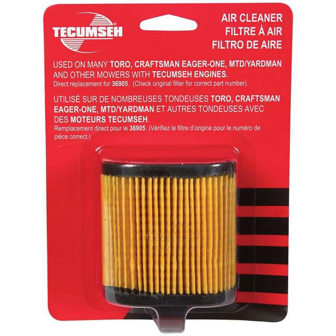 7098957 Small Engine Air Filter For 3.5 To 7.25 Hp