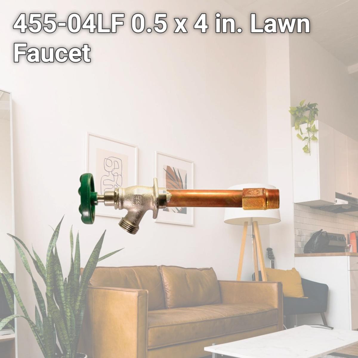 Picture of B &amp; K 455-04LF 0.5 x 4 in. Lawn Faucet