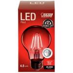 3765088 3.6 Watt A-line A19 Filament Led Bulb Red