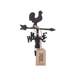 6506778 7.25 X 2.25 X 4.5 In. Rustic Farmhouse Wrought Iron Brown Bottle Stopper