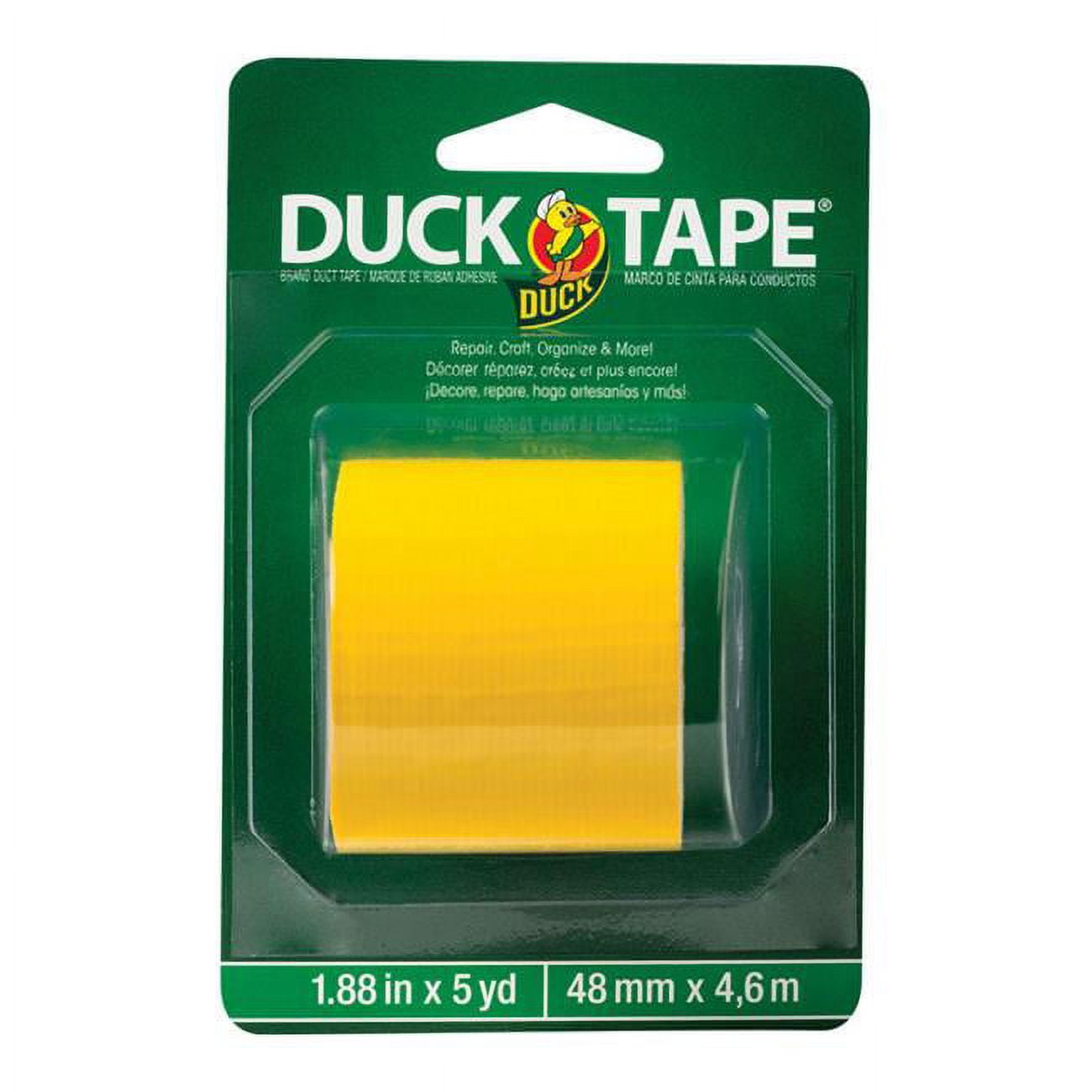 4760401 Tape 1.88 In. X 5 Yard Yellow Solid