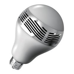 3721446 Led Bulb With Bluetooth Speaker