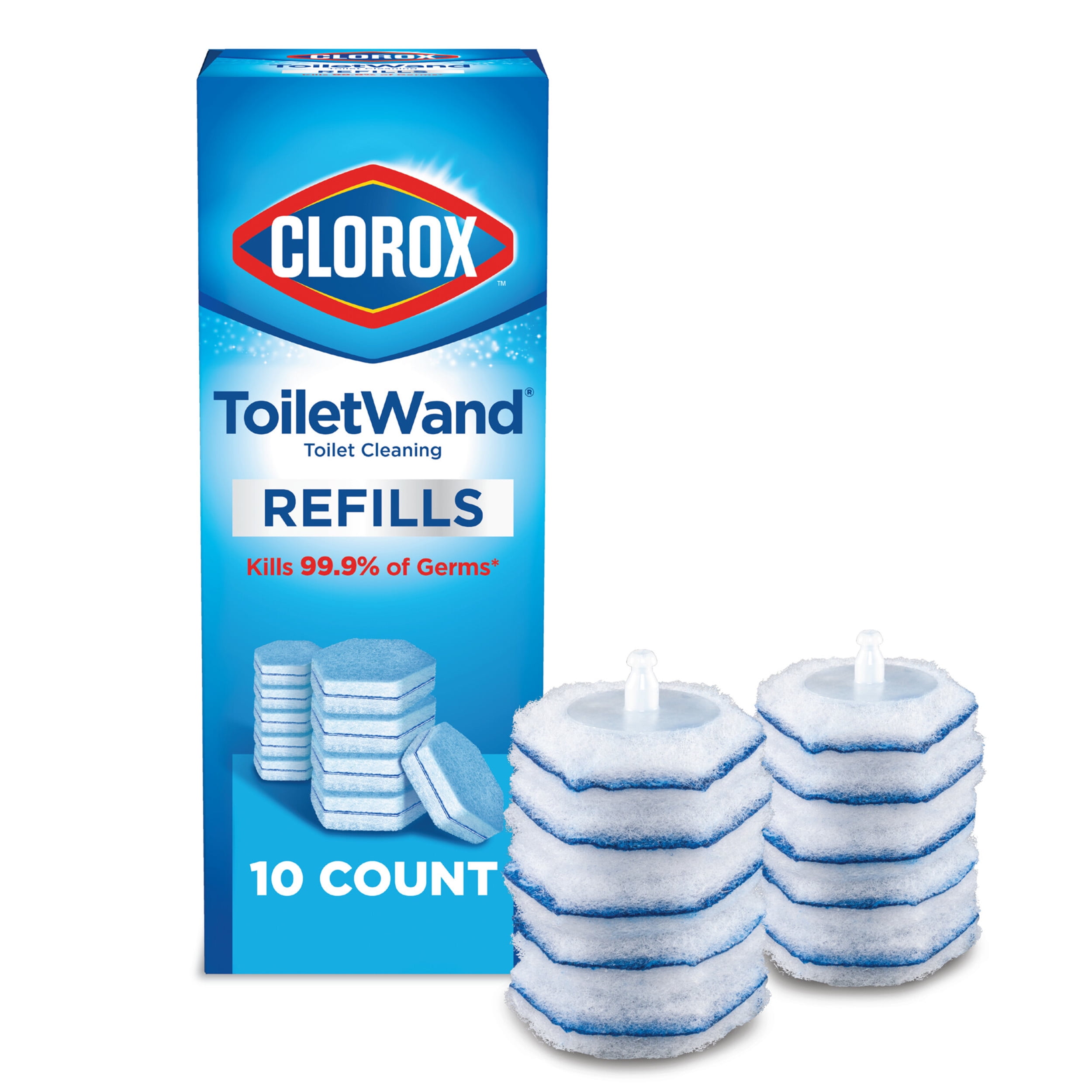 Clorox 1605419 Toilet Wand Refill Heads