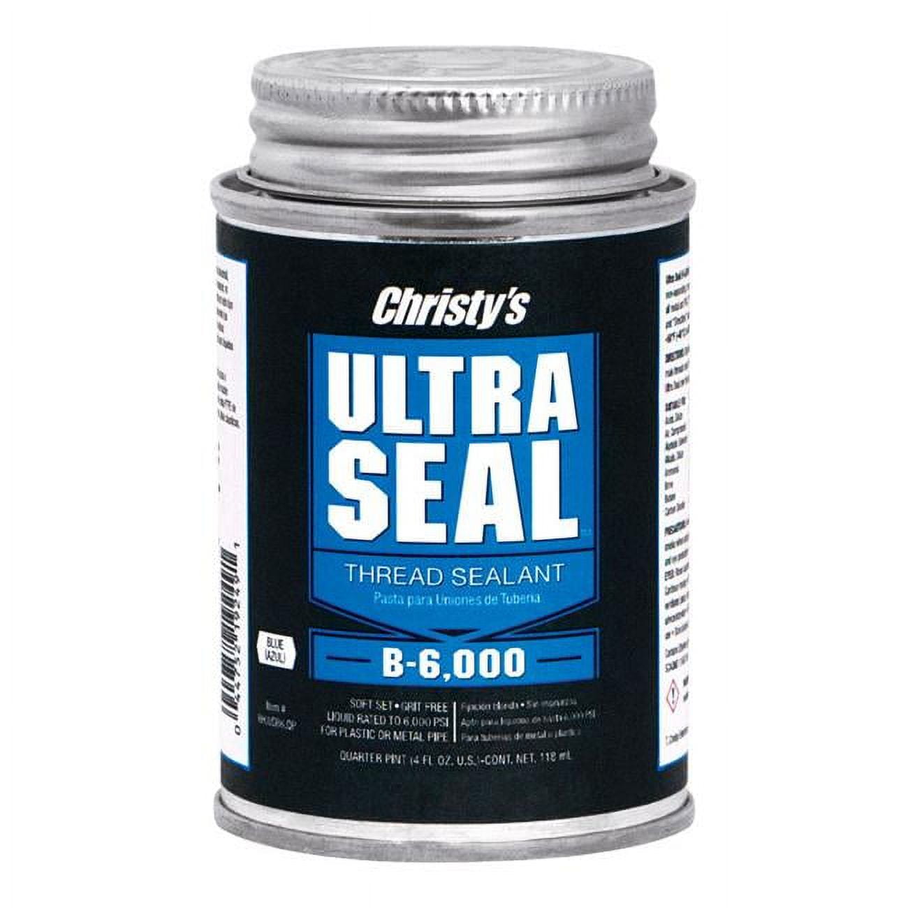4807137 4 Oz Christys Ultra Seal Blue Pvc Cpvc & Abs Thread Sealant