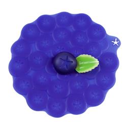 6406763 Blueberry Lid Silicone Blue