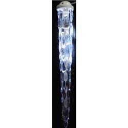 9471350 10 In. Led Meteor Icicle Christmas Lights Cool White - 7 Lights