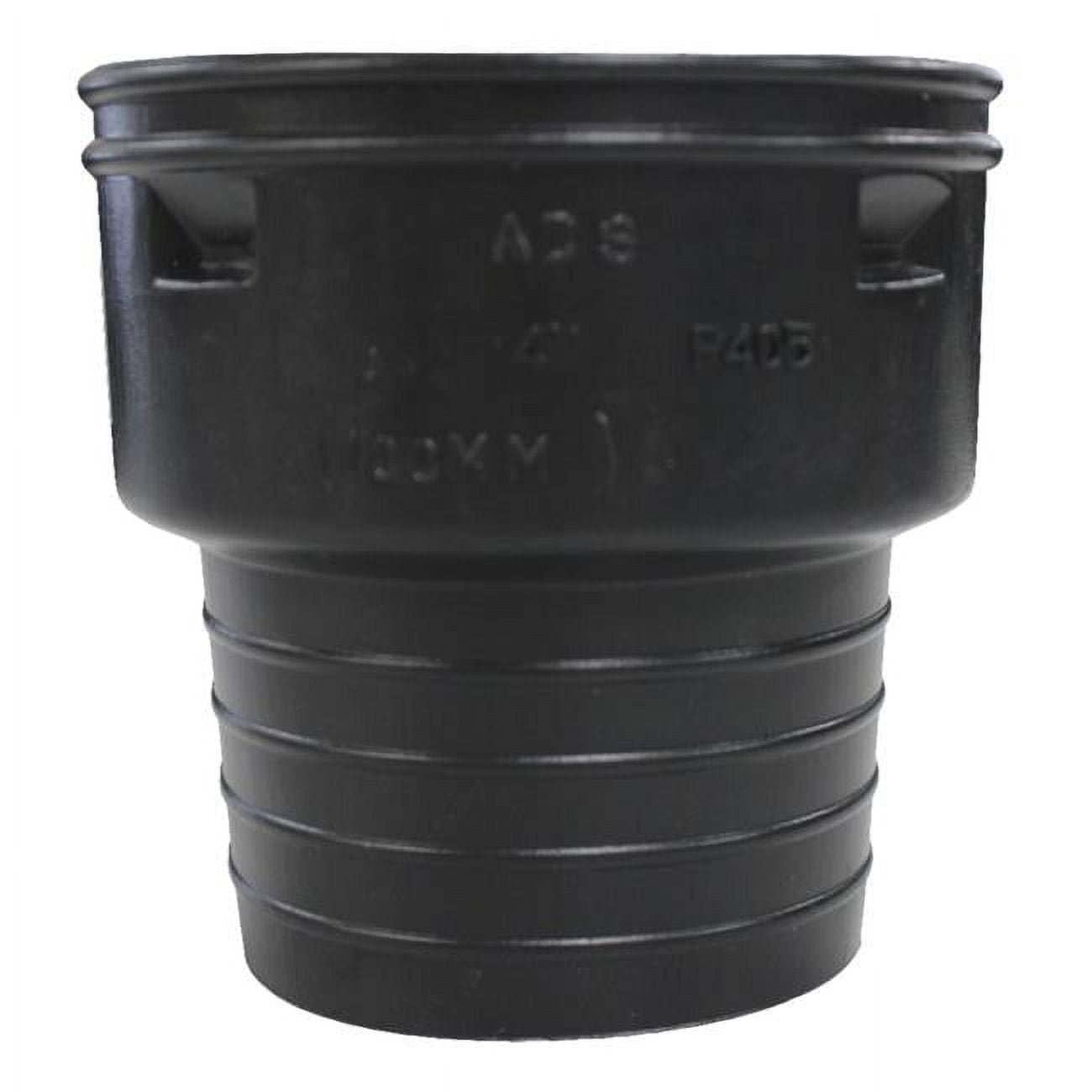 4807988 6 X 4 In. Dia. Snap Polyethylene Corrugated-to-clay Pipe Adapter