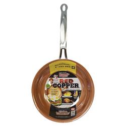 6488829 8 In. As Seen On Tv Ceramic Copper Fry Pan Red