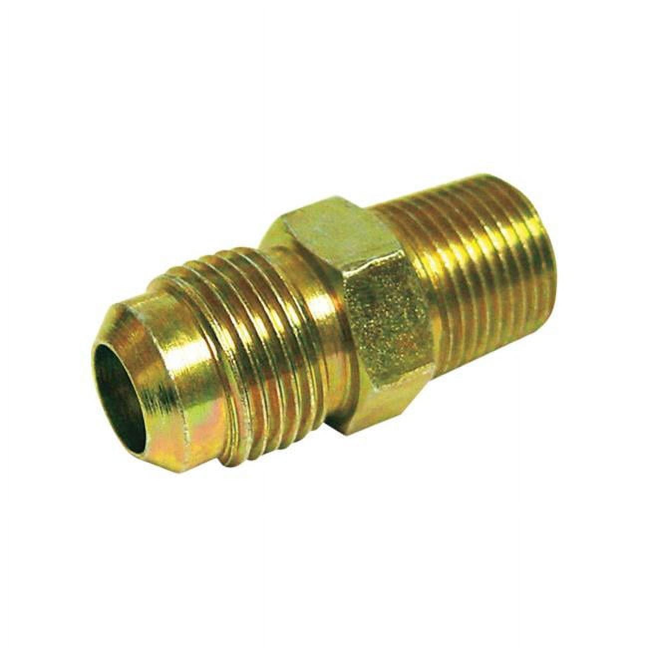 0.75 In. Mpt Dia. X 0.75 In. Mpt Dia. Brass Lead-free Flare Connector