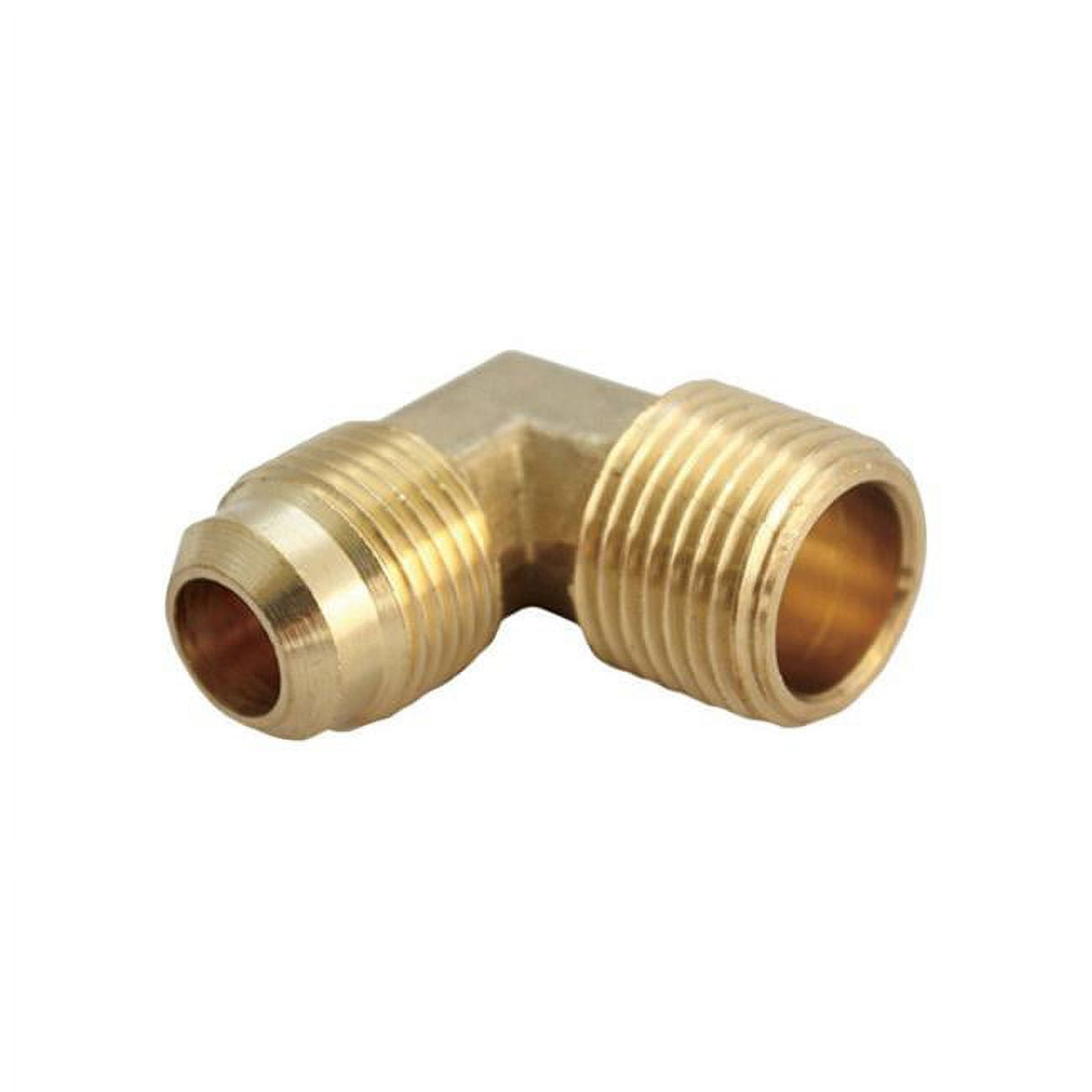 0.62 X 0.75 In. Dia. Flare To Mpt To Elbow 90 Deg Yellow Brass Elbow