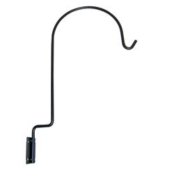 UPC 093432002605 product image for Panacea 9127051 Black Steel Oval Top Decks or Balconies Plant Hook 24 x 8 in. | upcitemdb.com