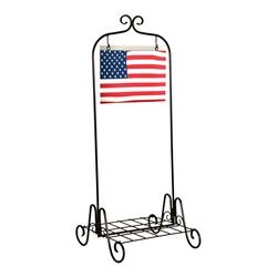 7399728 36 X 14 In. Black Steel Plant Stand