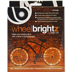 9700378 Wheel Bicycle Led Light Kit Orange