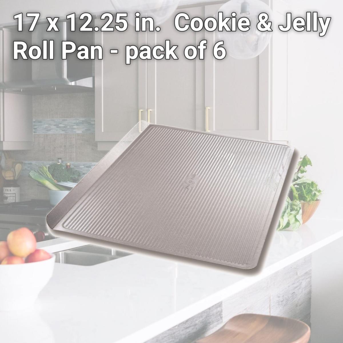 Picture of USA Pan 6406946 17 x 12.25 in. USA Pan Cookie &amp; Jelly Roll Pan 
