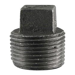 Ldr 4715884 Pipe Decor 0.37 In. Mip Black Malleable Iron Plug