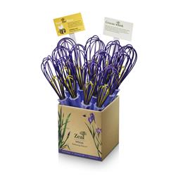 6412142 Kitchen Innovations Reflecting Nature Balloon Whisk Silicone Purple - Pack Of 12
