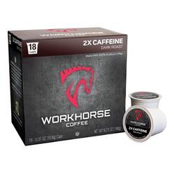 6512438 2x Caffeine Dark Roast Coffee K-cups