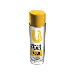 1681972 17 Oz Matte Spray Paint, Gold - Pack Of 6