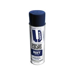 1681758 17 Oz Navy Matte Spray Paint, Pack Of 6