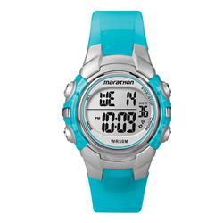 6518153 Marathon Sports Watch Women Round Digital Resin Water Resistant - Blue