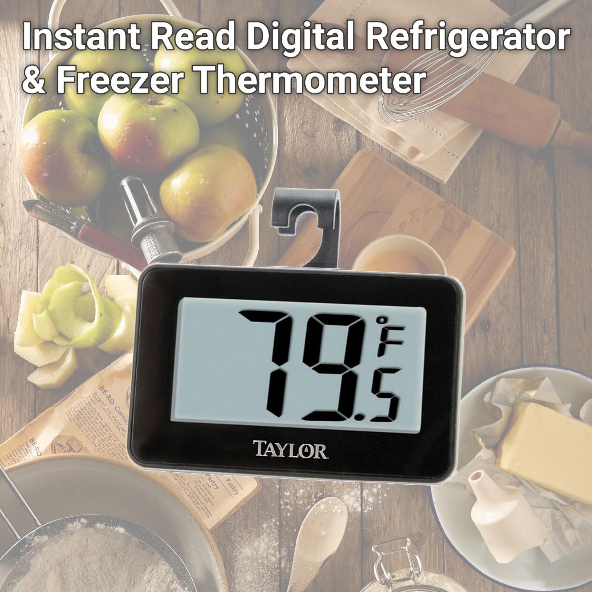 Picture of Taylor 6410773 Instant Read Digital Refrigerator & Freezer Thermometer