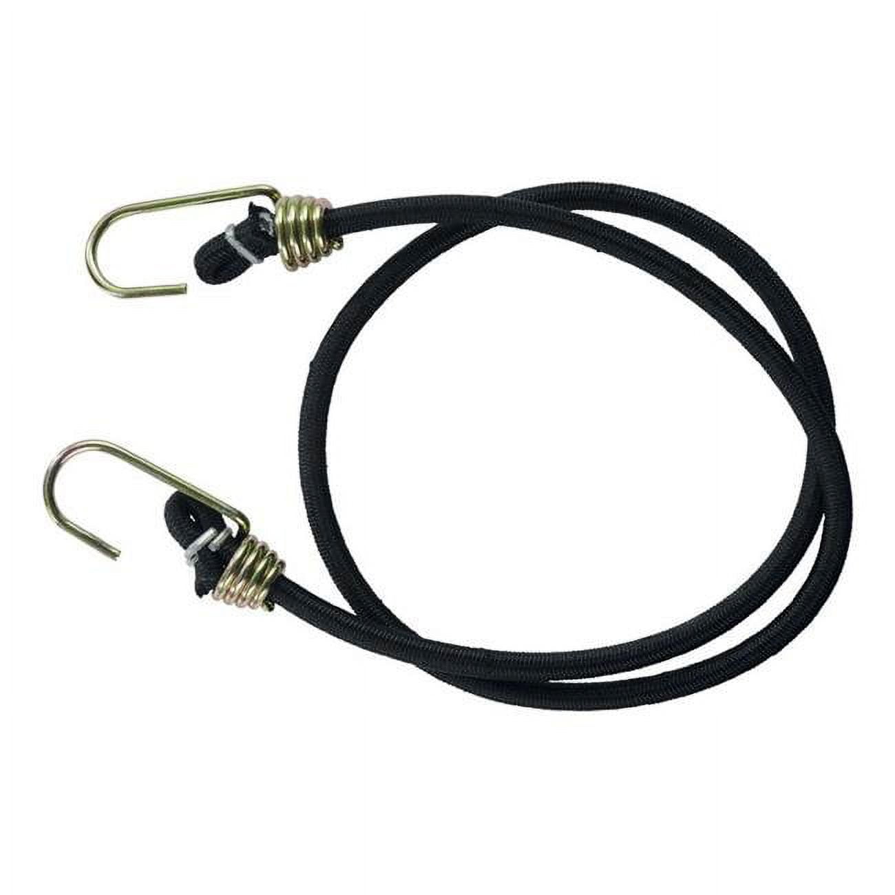 8866055 40 In. Super Heavy Duty Black Bungee Cord, Pack Of 10