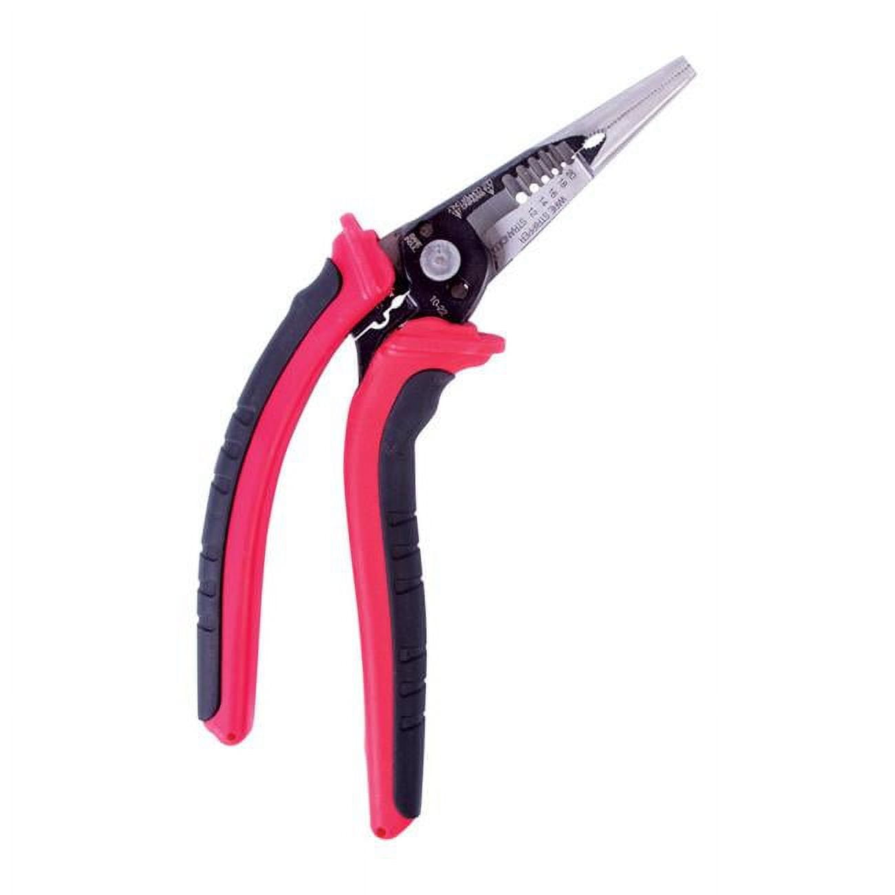 3829488 8 X 12 In. Armoredge Long Nose Curved Handle Wire Stripper