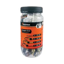 8865222 Bungee Cord, Assorted - Pack Of 6