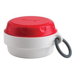 6510770 8 Oz Food Container Snack On The Go, White