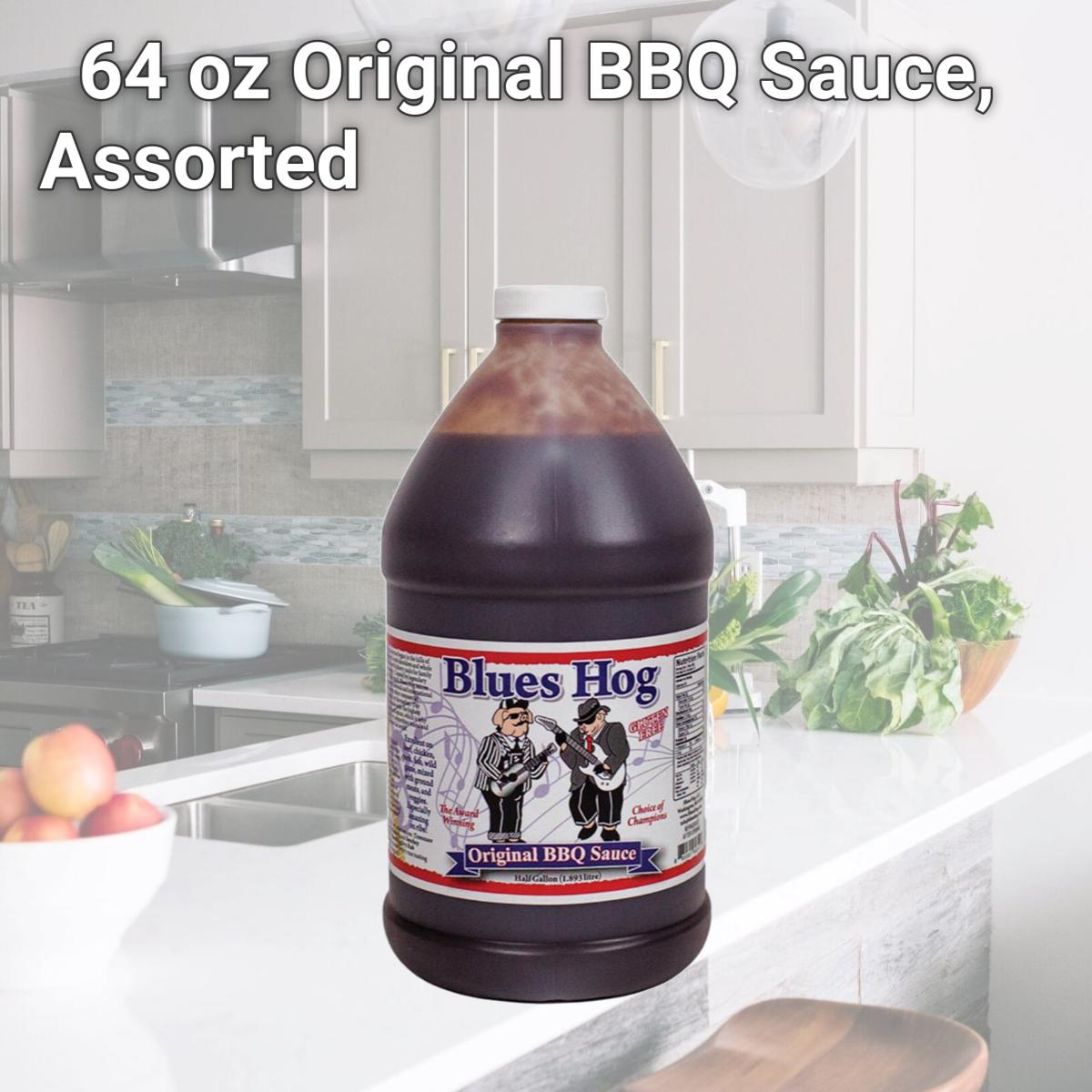 Picture of Blues Hog 8005114 64 oz Original BBQ Sauce, Assorted