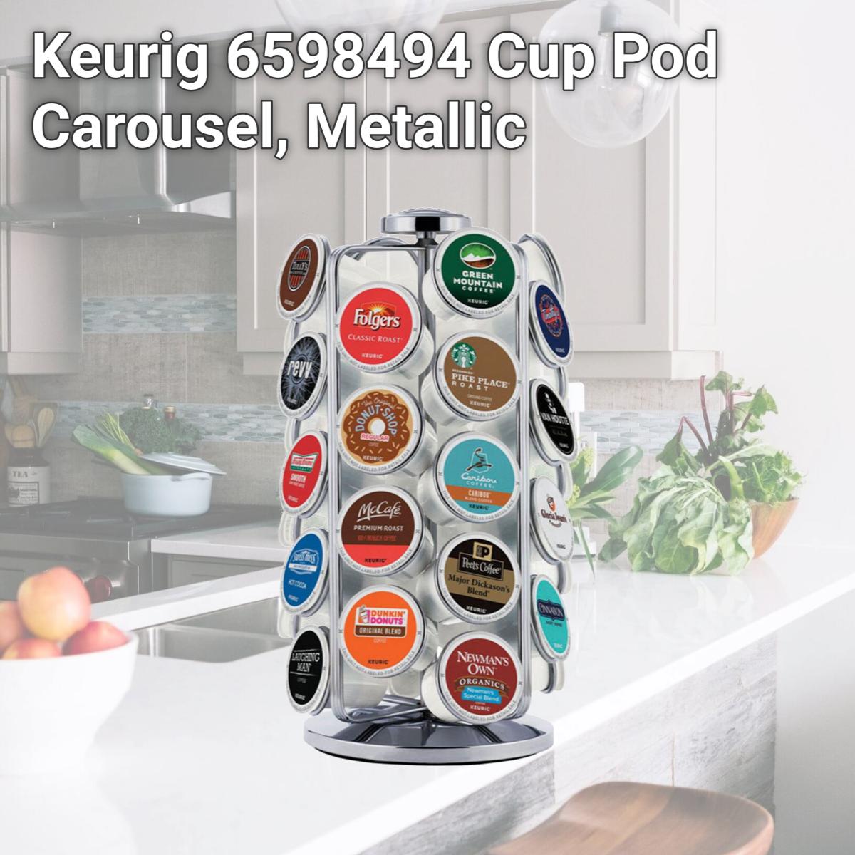 Picture of Keurig 6598494 Cup Pod Carousel, Metallic