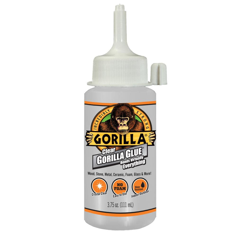 Gorilla 1787969 3.75 Oz Glue, Clear - Pack Of 8