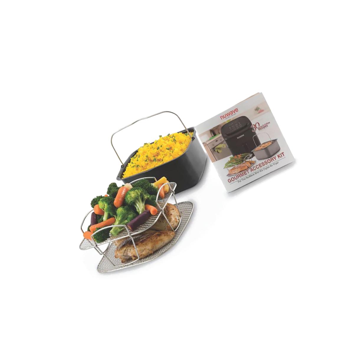 Picture of Nuwave 6564678 6 qt. Brio Gourmet Accessory Kit, Assorted