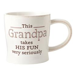 6519953 Grandpa Ceramic Mug, Assorted - Pack Of 4