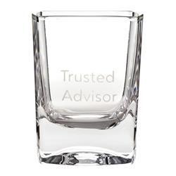 6520936 Trusted Advisor Drinking Glass, Assorted - Pack Of 2