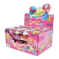 9703273 Princess & Cupcake Plastic Toy, Assorted - Pack Of 24