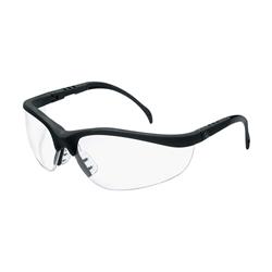 Mcr 2418549 Klondike Multi-purpose Safety Glasses With Clear Lens, Clear Lens Frame - Pack Of 12