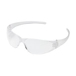 Mcr 2418572 Multi-purpose Safety Glasses Clear Lens With Clear Frame, Clear Lens Frame - Pack Of 12