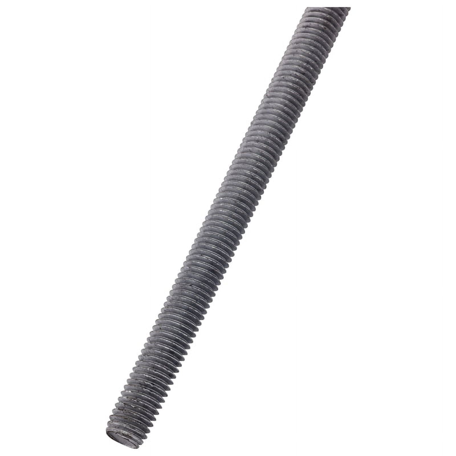 5001710 0.5 X 24 In. Steel Threaded Rod, Assorted
