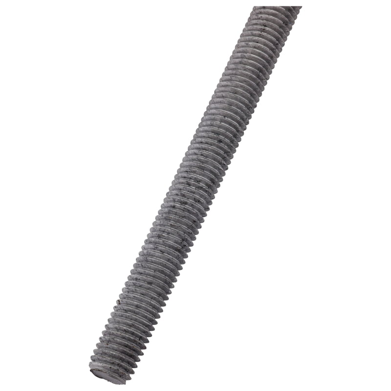 0.625 X 24 In. Steel Threaded Rod, Assorted