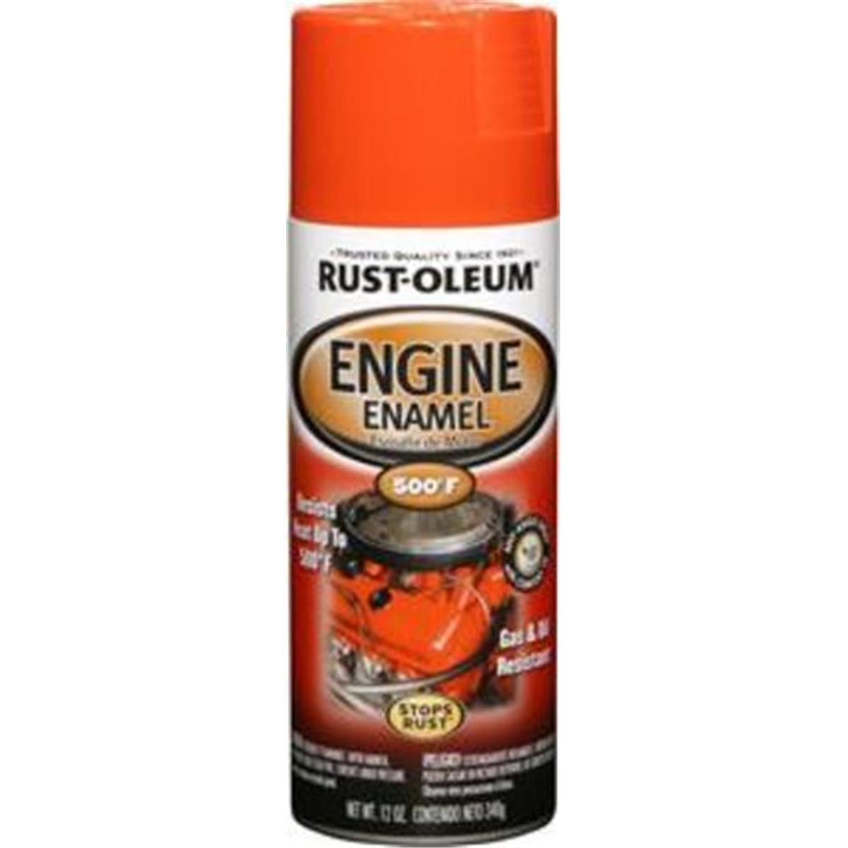 1498179 12 Oz Engine Enamel Spray Paint, Chevy Orange