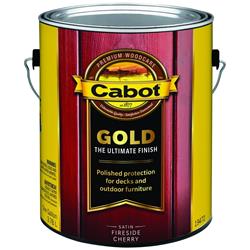 Cabot Samuel 1595941 1 Gal Gold Low Voc Exterior Stain, Fireside Cherry