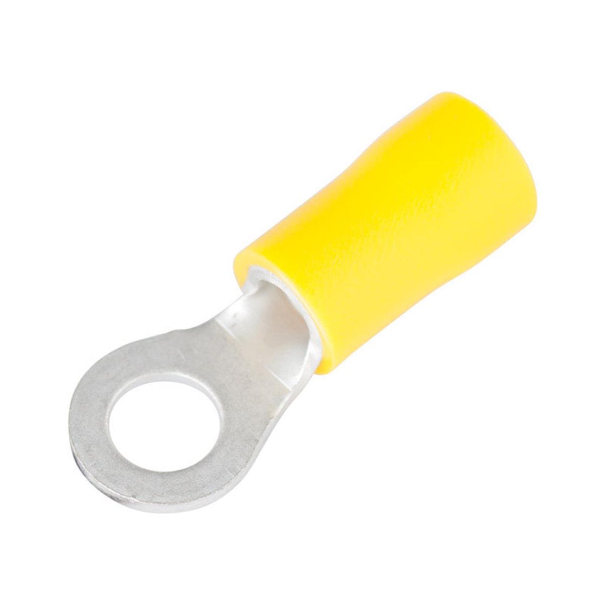 3537883 Ring Terminals, Yellow - Pack Of 14
