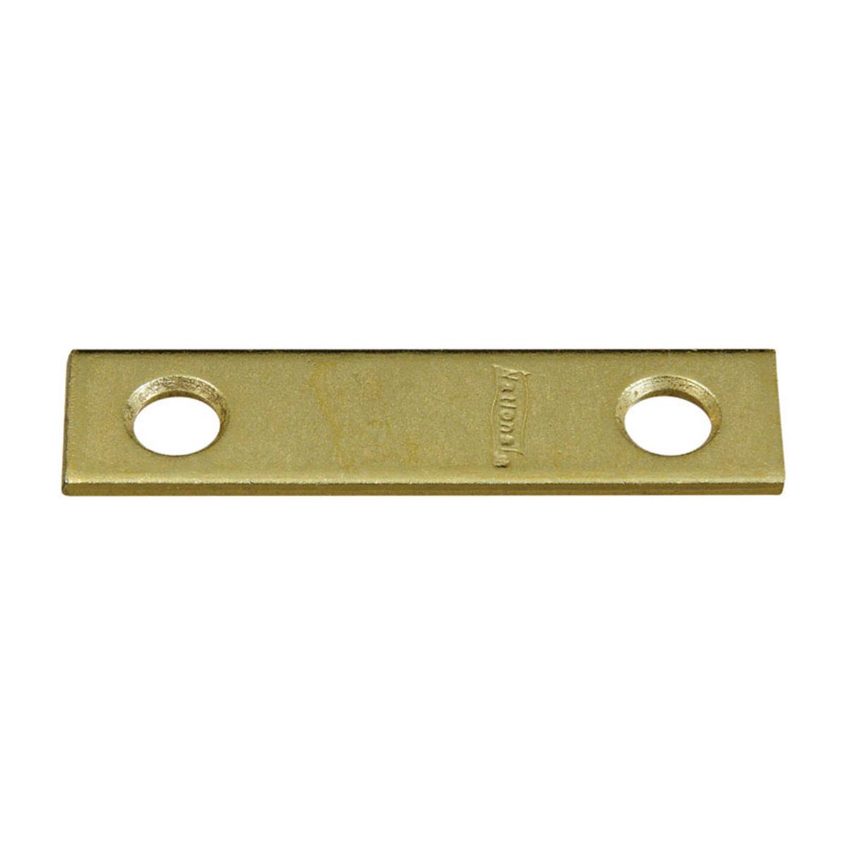 5703715 2 X 0.5 In. Mending Brace, Steel-brass