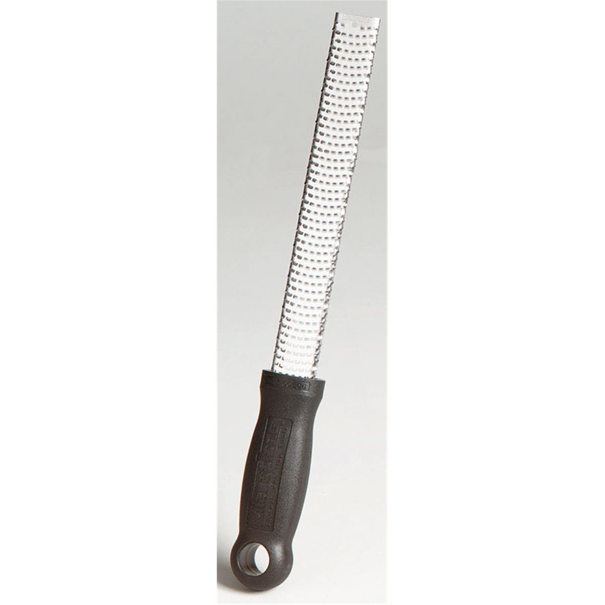 6102461 Microplane Stainless Steel Grater Zester, Silver & Black