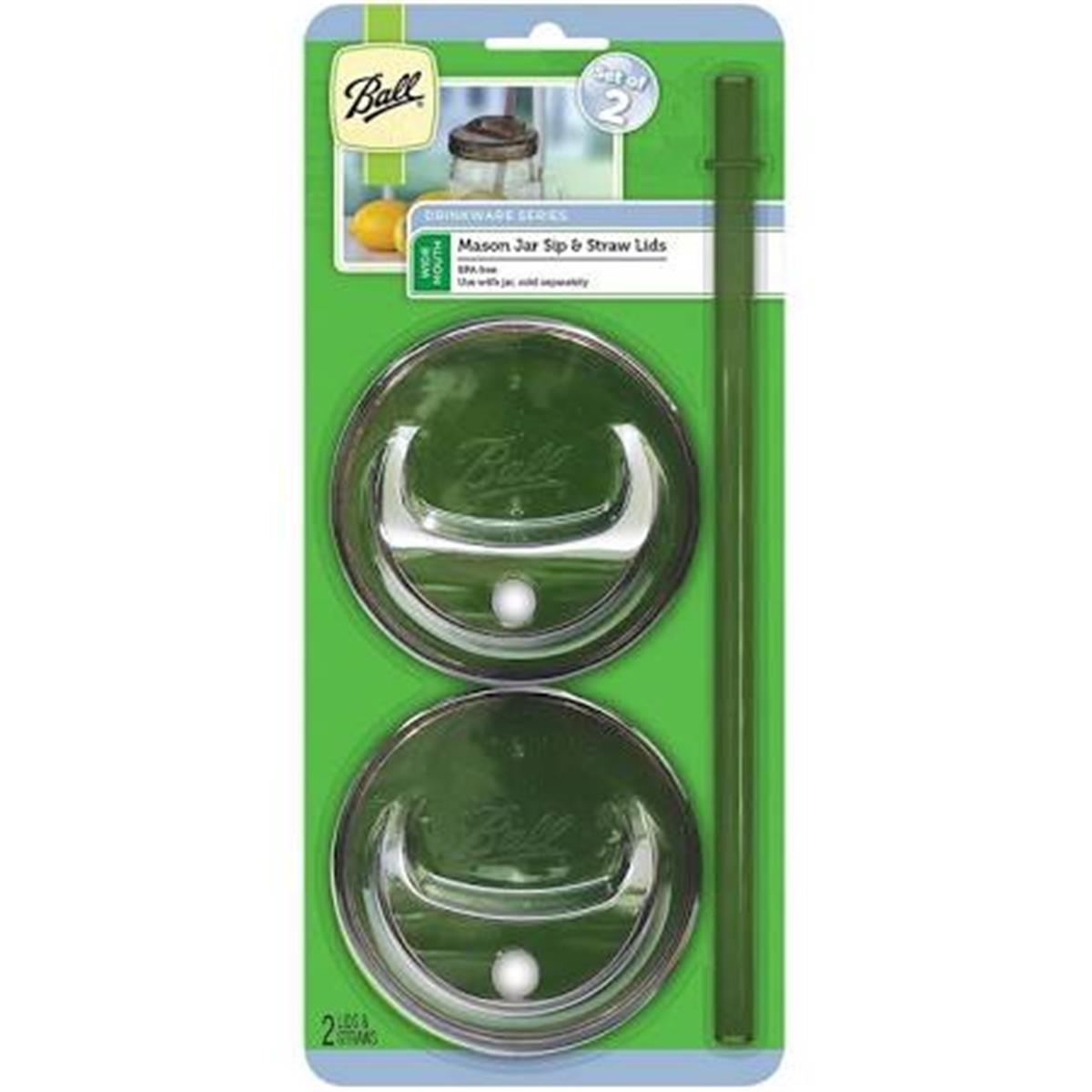 6404164 Series Sip & Straw Lids, Wide Mouth - Pack Of 2