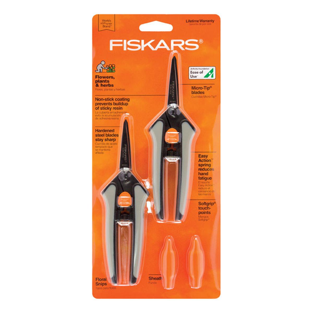 7508120 2 In. Stainless Steel Straight Edge Pruners - Pack Of 2